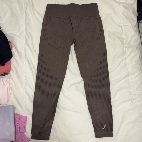 Gymshark VITAL SEAMLESS LEGGINGS - Espresso Marl - Picture 5 of 5